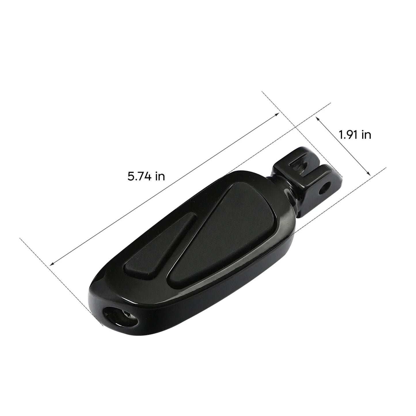 Driver & Passenger Footpegs Bracket for Harley Softail Fat Boy (2018-2025)