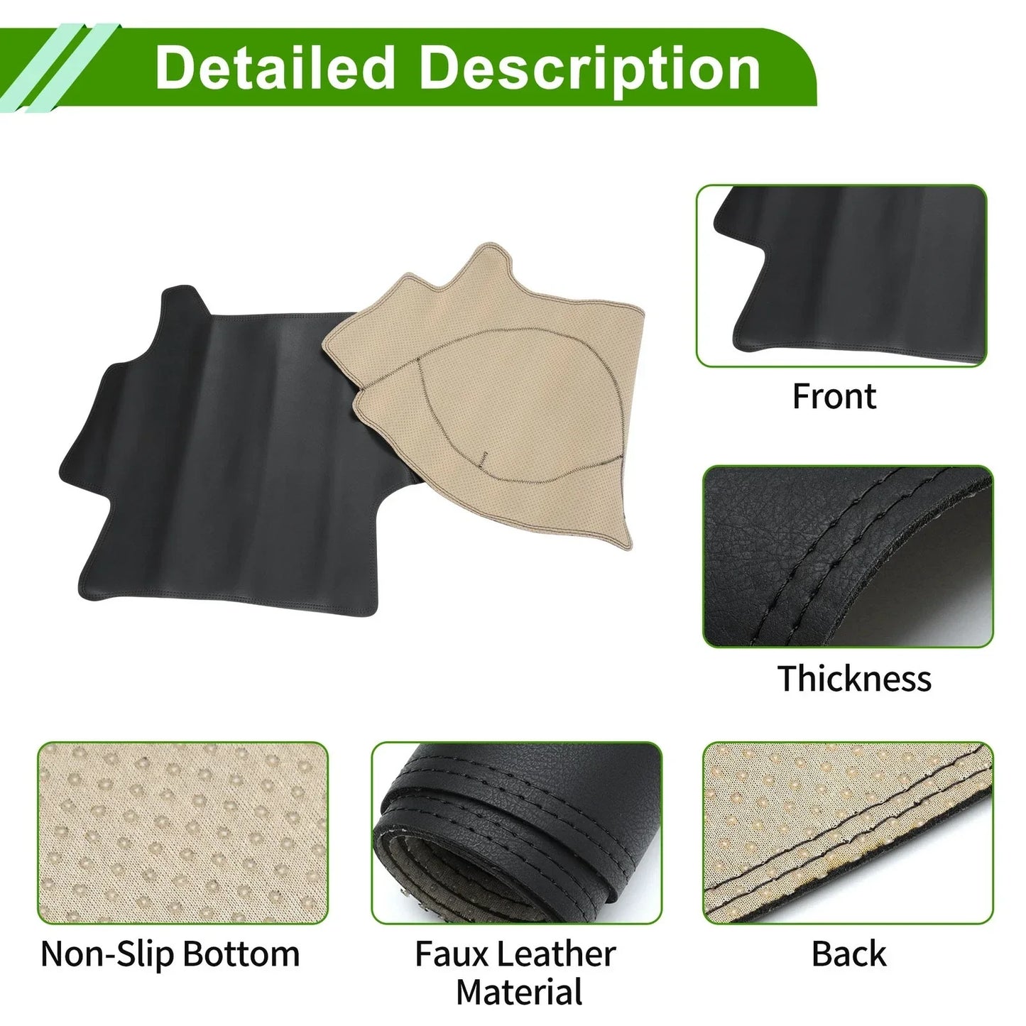 Dashboard Cover Mat for Lexus RX300 (1999-2003) - Black Dash Carpet