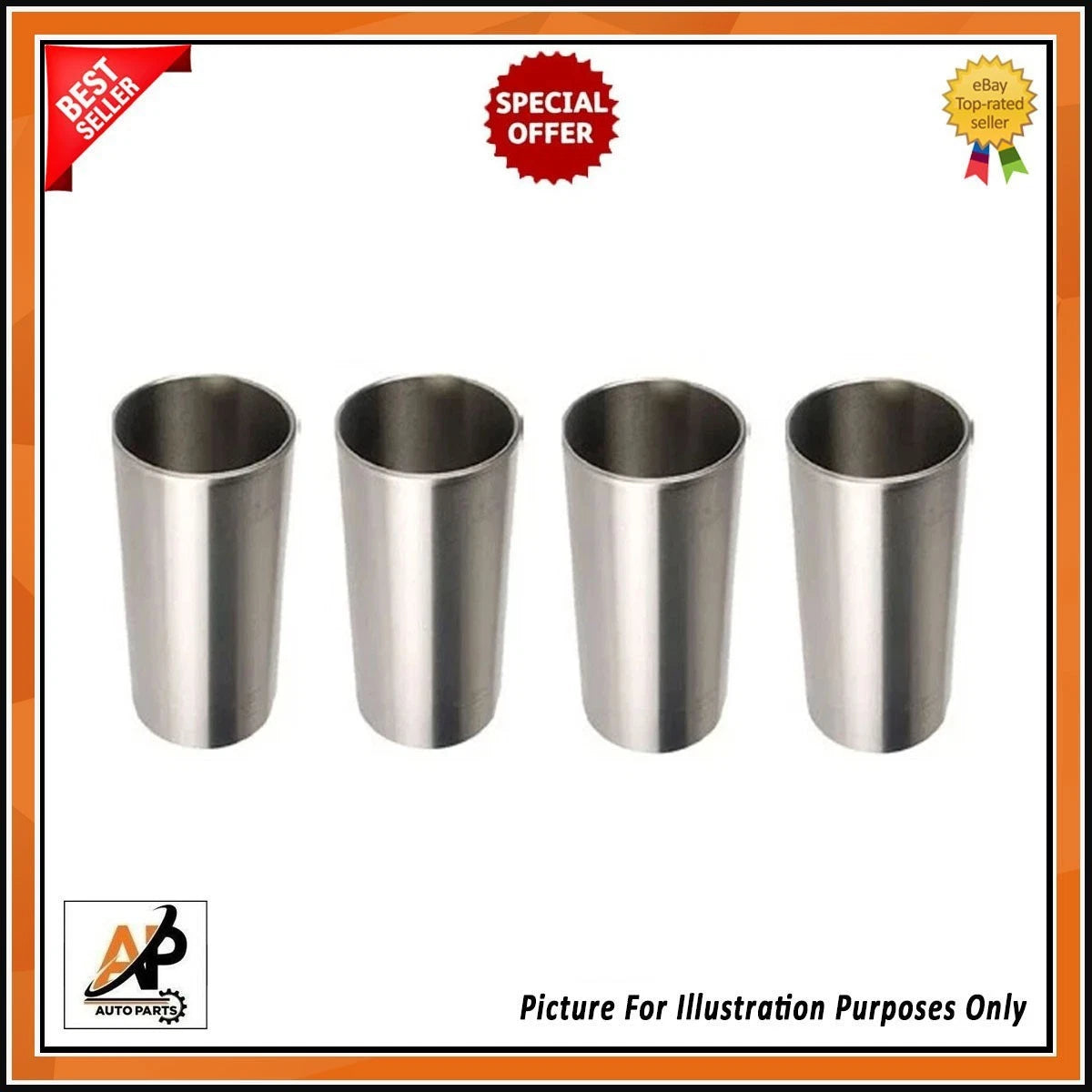 Engine Piston Set Heavy Duty with Rebuild Kit for Range Rover 204DTD (2015–2021)
