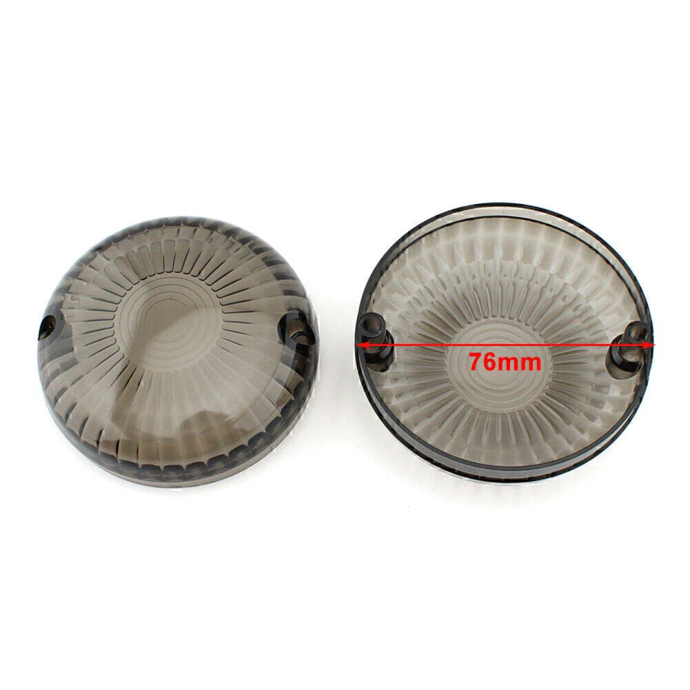 Motorcycle Turn Signal Light Lens Cover for Yamaha V Star 650 1100 Vmax (2000-2010)