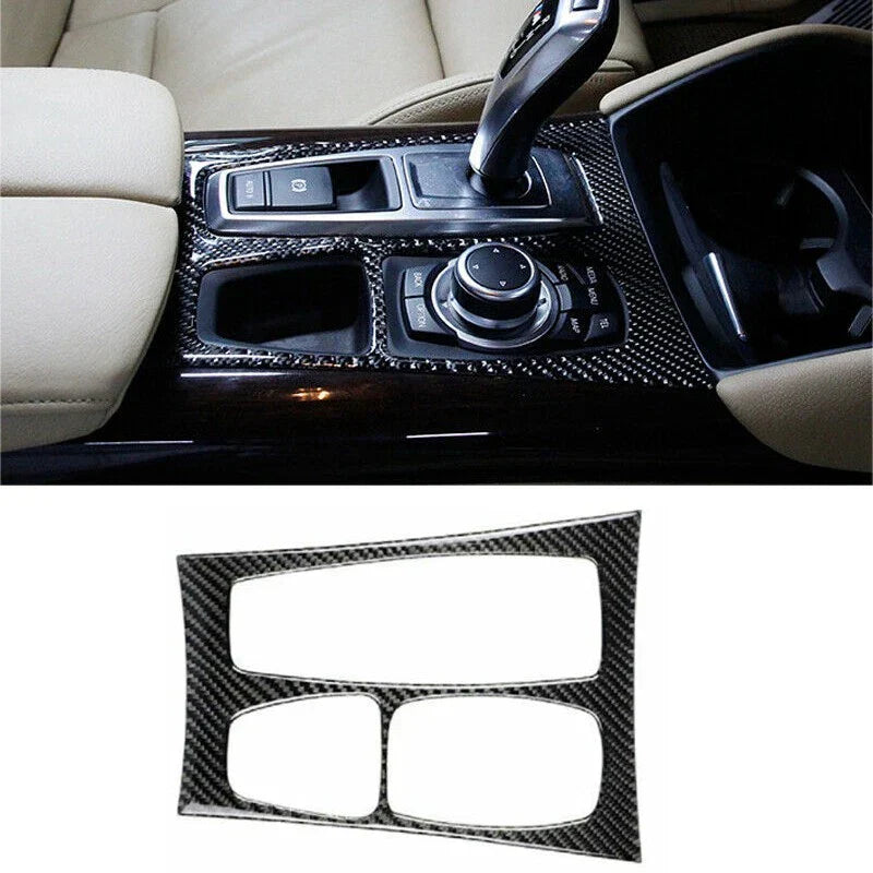 Carbon Fiber Inner Cover Sticker Kit for BMW X5 E70 X6 E71 (2008-2013)
