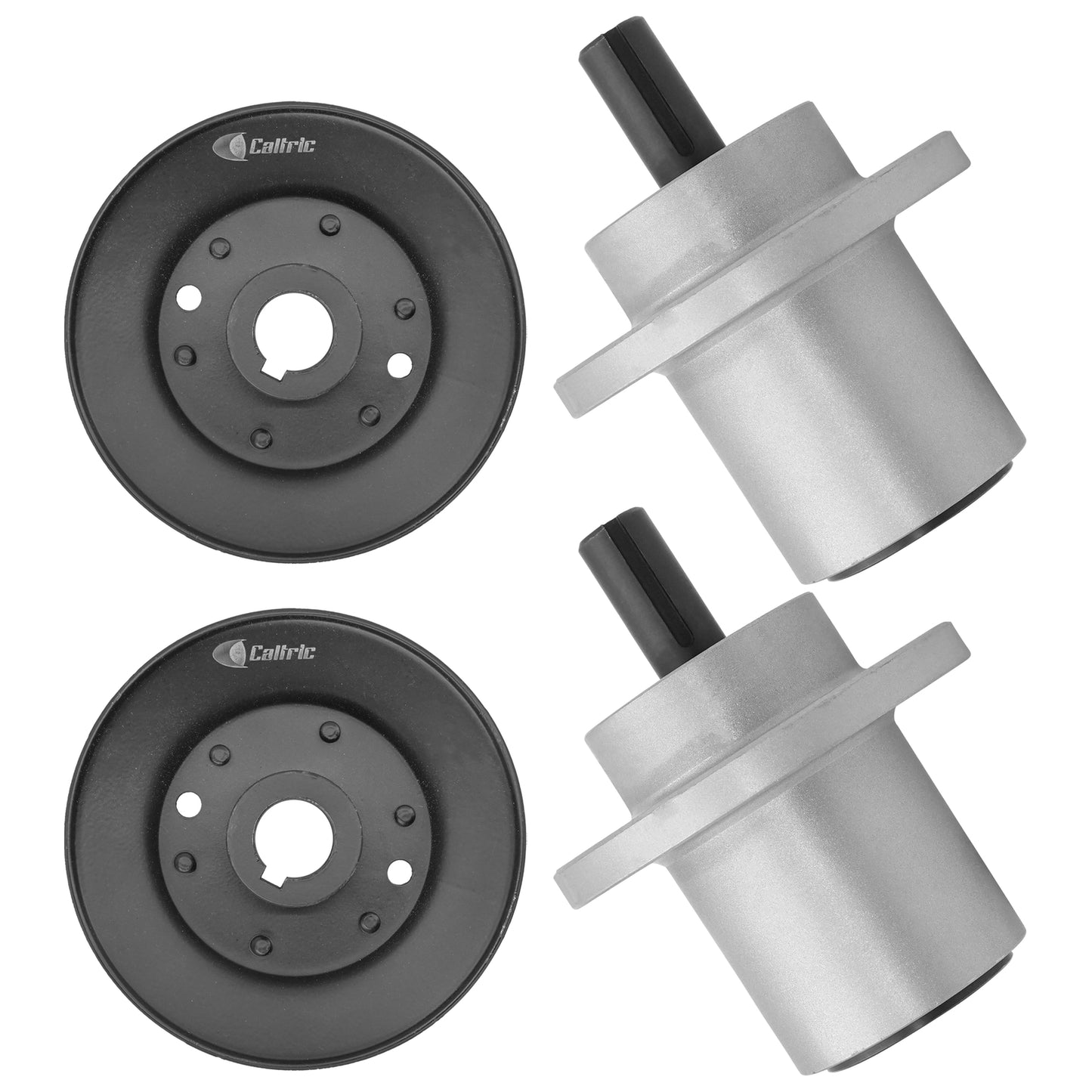 Deck Spindle Assembly with Pulleys Replacement for Bad Boy (2015–2016)