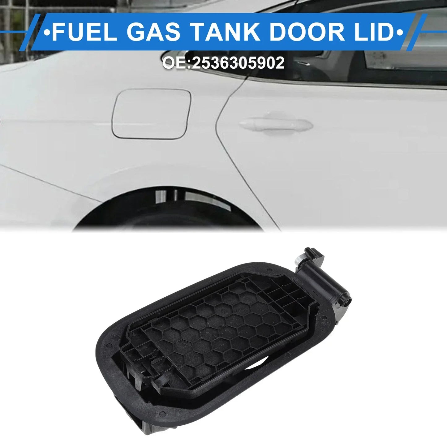 Fuel Tank Door Cap for Mercedes-Benz W253 2016-2020 Fuel Filler Flap Cover