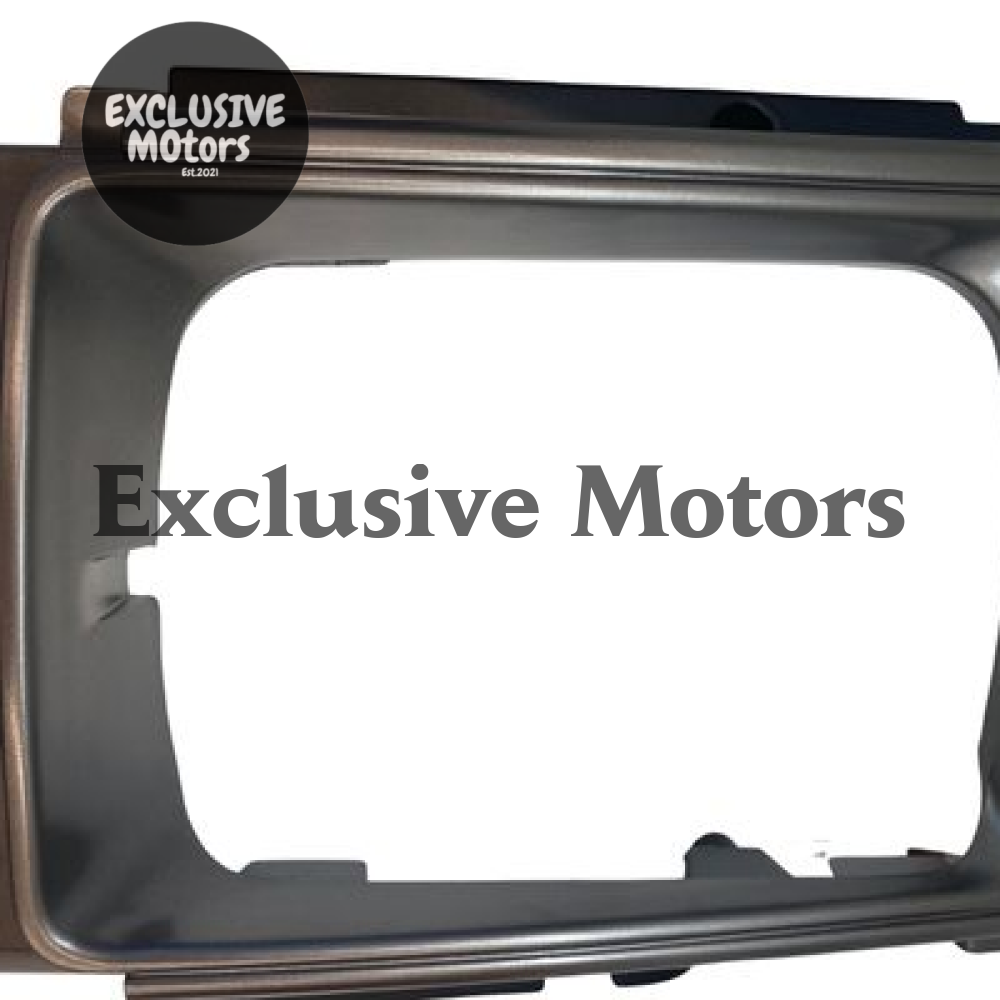 Left Hand Headlight Bezel Black for Toyota Hilux (1984-1998)