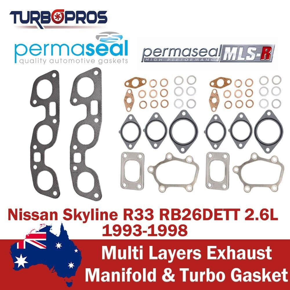 Permaseal MLS-R Exhaust Manifold&Turbo Gasket for Nissan Skyline R33 2.6L