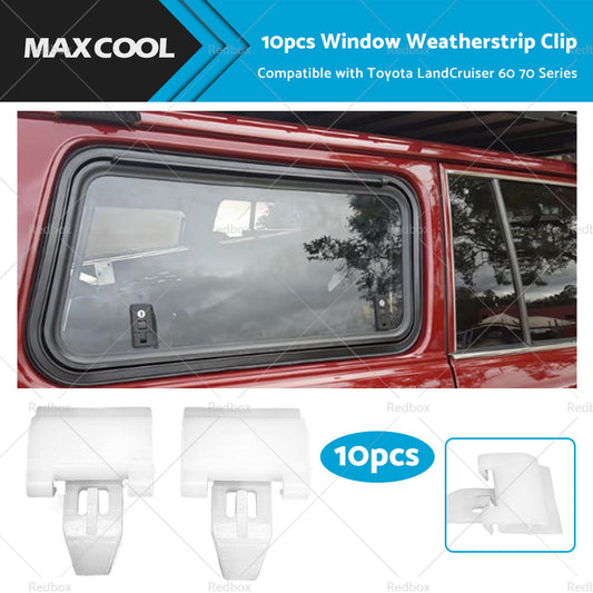 Window Weatherstrip Clip for Toyota LandCruiser 60/70 1980-2007