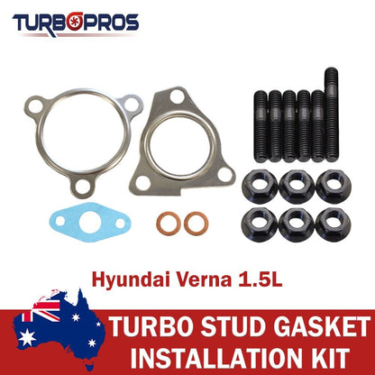 Turbo Charger Installation Stud & Gasket Kit for Hyundai Verna 1.5L