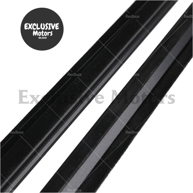 4X Door Glass Seal Weatherstrip for Toyota Land Cruiser Prado 120 Series