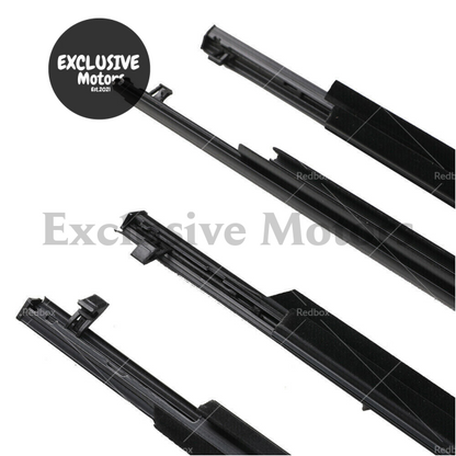 4X Door Glass Seal Weatherstrip for Toyota Land Cruiser Prado 120 Series