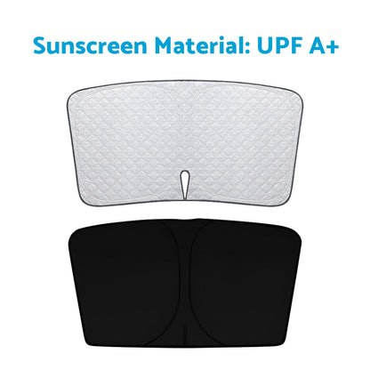6 Layer Thick WindScreen SunShade Suitable For Toyota FJ Cruiser J10 2011-2016-4