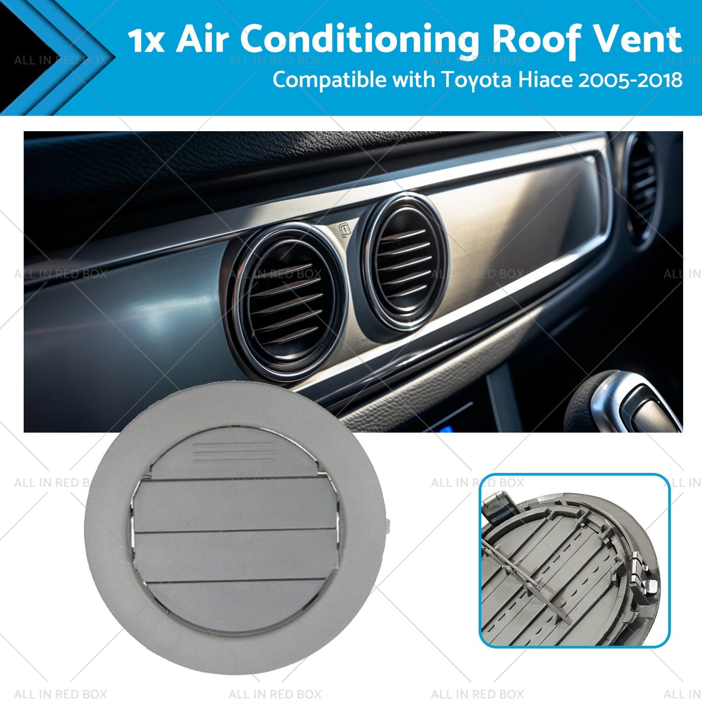 Air Conditioning Roof Vent for Toyota Hiace 2005-2018