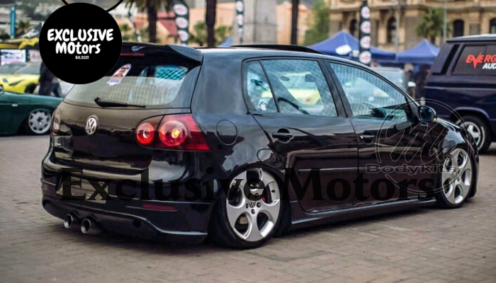 Black Rear Spoiler for Volkswagen Golf GTI/R32 2003-2009