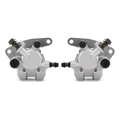 L&R Front Brake Caliper Set For Honda TRX 250 300 400 EX Yamaha YFM 250 350 400 Generic