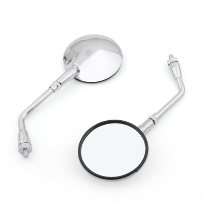 1 Pair Motorcycle Rearview Side Mirrors For Honda CB400SS VT750 CBF500 04-05 Generic