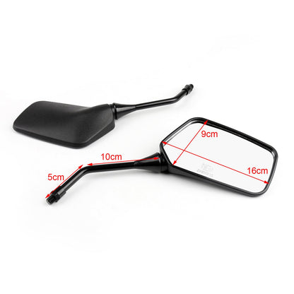 10mm Motocycle Rear View Mirrors For Honda NX125 88-97 CB250 Nighthawk 91-08 Generic
