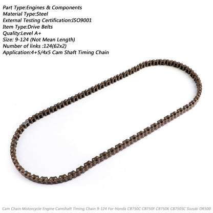Honda CB750C CB750F CB750K CB750SC 1979-1983 14401-425-024 Timing Cam Chain