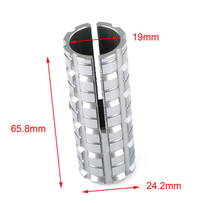 Rear Brake Enlarger Lever Pedal Extension Aluminium For Bmw Most Models Gray Generic