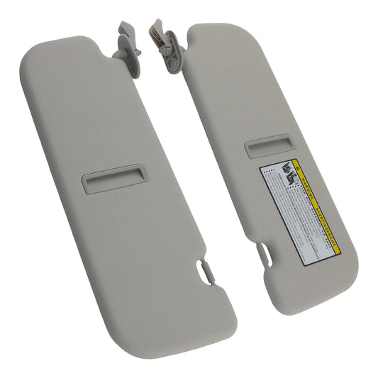 Left Right Side Sun Visor Gray for Hyundai Veloster 85210-2V130-TX 2012 2013 2014 2015 85210-2V130-TX