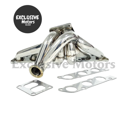 V2 Turbo Manifold T4 44mm for Toyota Supra, SC300, GS300 & IS300 (2JZ-GE 3.0L)