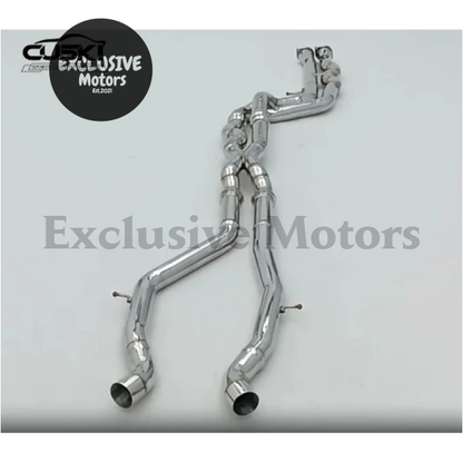 High Performance Exhaust Pipes branch downpipe for BMW M3/M4 F80 F82 F83 S55 3.0T quality Stainless Steel car Exhaust system