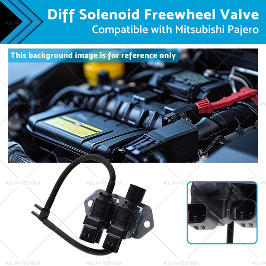 Front Diff Solenoid Freewheel Valve for Mitsubishi Pajero NW NX 2007-2017