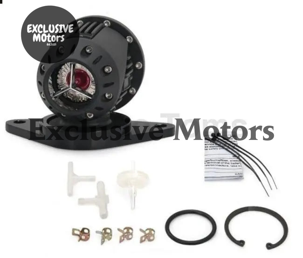 Universal SSQV SQV4 SQVIV Style Aluminum Silver Turbocharge Turbo Blow Off Valve With Flang For Subaru (Silver/black) TK-SQV4F - Tokyo Tom's