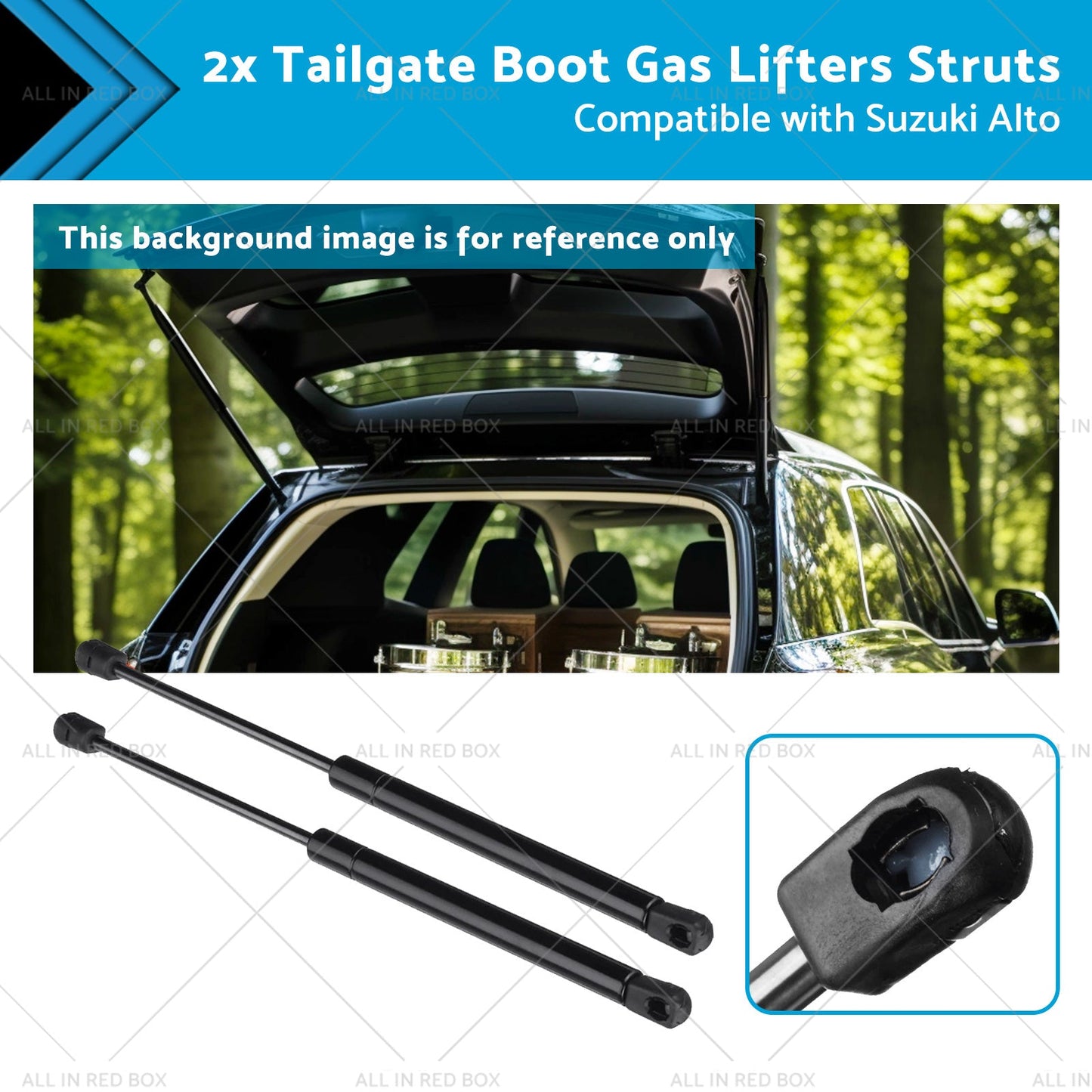 Tailgate Gas Struts for Suzuki Alto/Nissan Pixo 2008-2014
