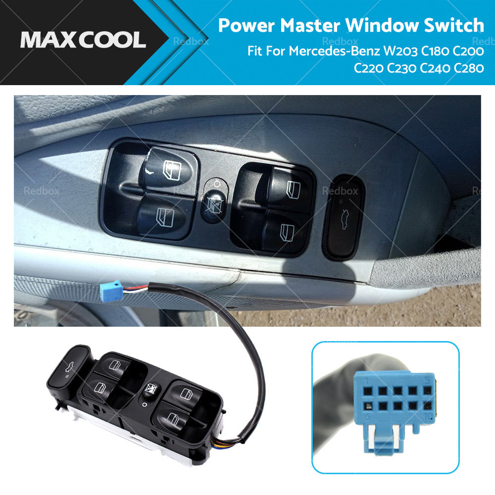 Window Switch for Mercedes-Benz C-Class W203 (2000-2007)