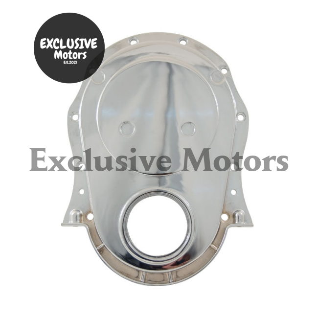 Chromed Aluminium Timing Cover for Chevrolet Big Block BBC (1965-1996)