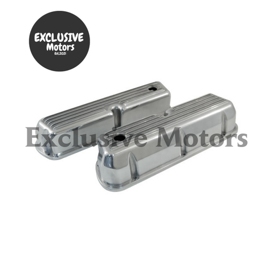 Finned Aluminum Valve Covers Tall for SB Ford Windsor 289/302 (1962-1995)