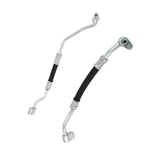 Front AC Tube Set for Hyundai Santa Fe 2.2L 2.4L 3.3L 2013-2018