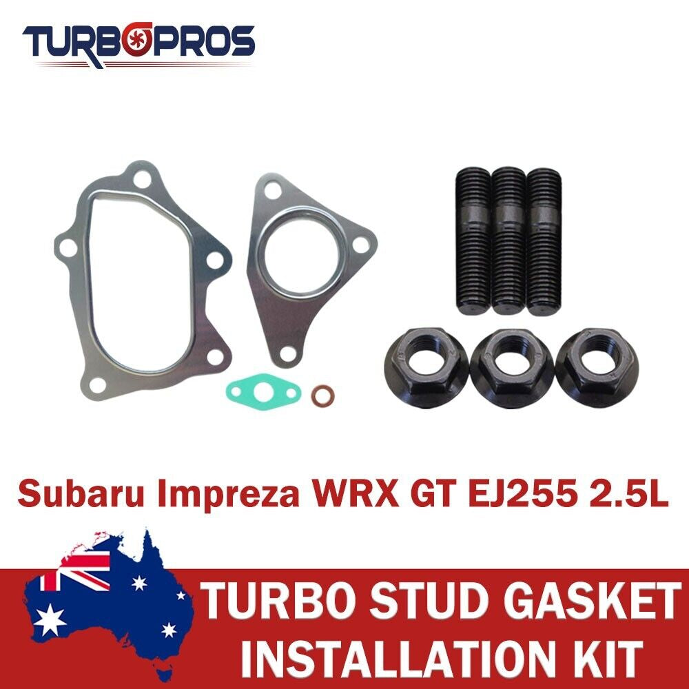 Turbo Charger Installation Stud&Gasket Kit for Subaru Impreza WRX GT EJ255 2.5L