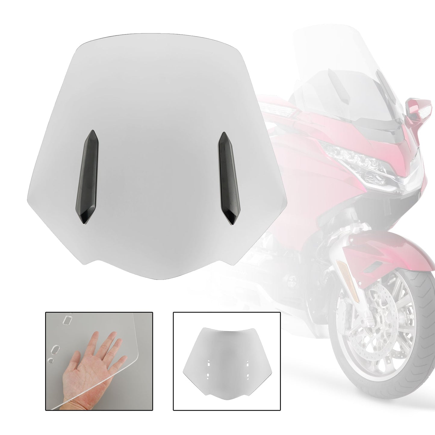 HONDA Gold Wing GL1800 2018-2023 ABS Windshield WindScreen