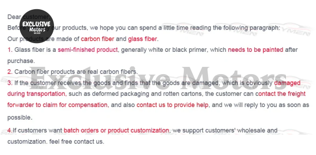 Front Lip Club Style For Mazda Mx-5 Roadster Miata