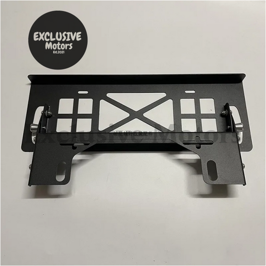 License Plate Frame With Winch Mouth For Toyota Fj Cruiser (2007-2022)