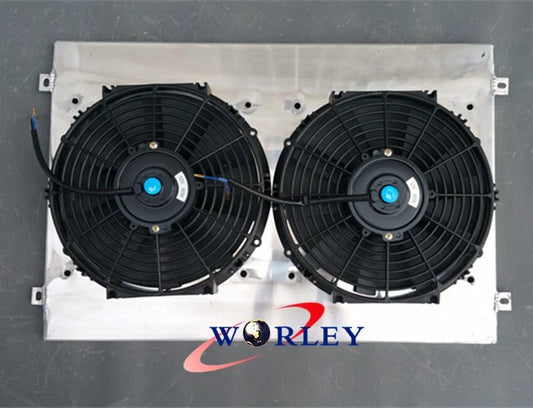Aluminum Shroud & Fans for Subaru Impreza WRX GC8 STI 2.0L (1992-2000)