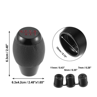6 Speed Manual Gear Shift Knob for Honda Civic (1988-1991)