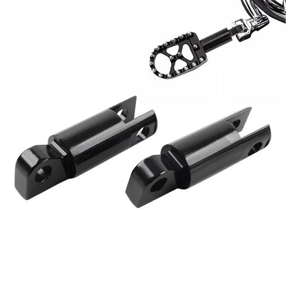 Male Mount Foot Peg Extensions for Harley Sportster, Softail, Dyna, Touring