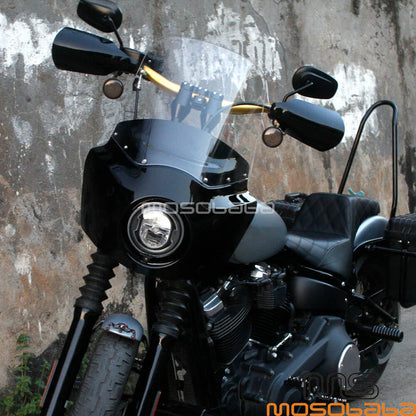 1X Club Style Headlight Fairing for Harley Dyna Street Bob (2006-2023)