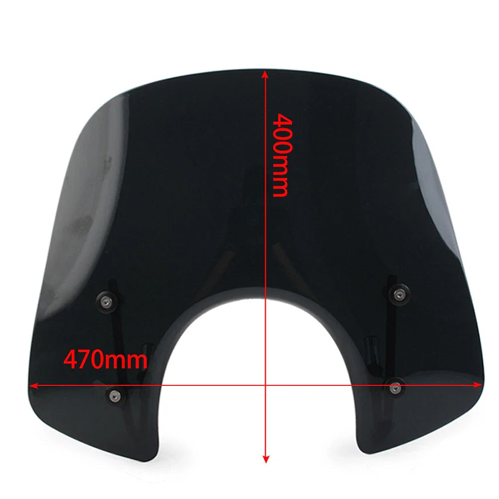 ABS Windshield for Vespa GTS 250, GTS 300 (All Years) Transparent