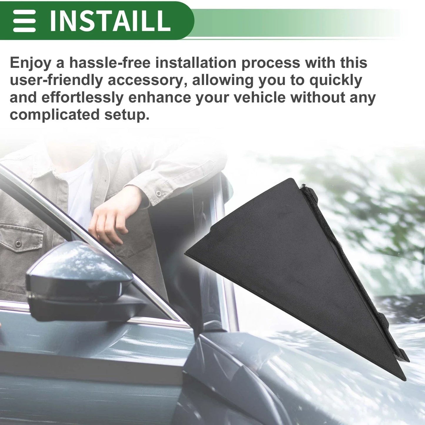 Front Right Pillar Corner Triangle Trim for Hyundai i30 (2008)