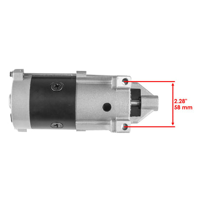 Caltric Starter Replacement for Briggs & Stratton 12V 15 Tooth (CW)