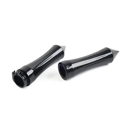 1" Motorcycle Spike Handlebar Grips for Harley & Kawasaki