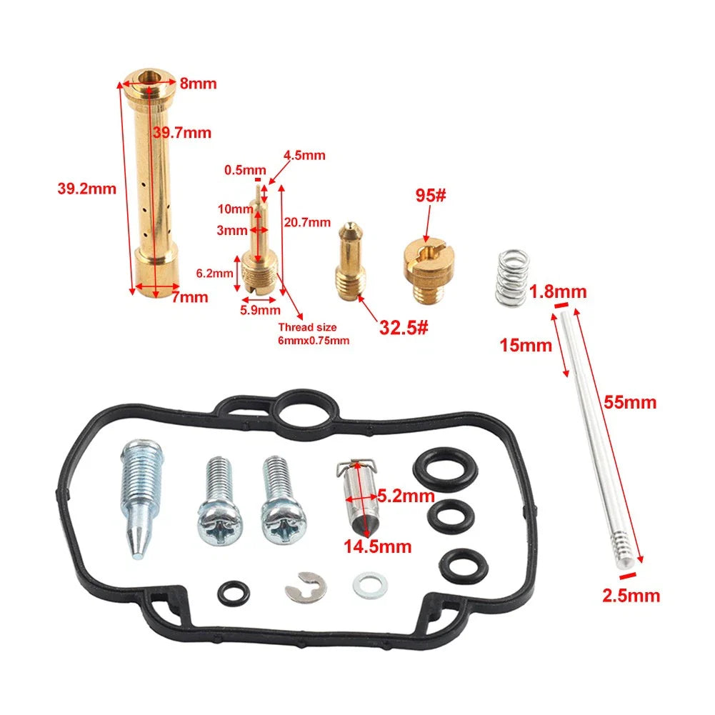 Carburetor Repair Kit for Mikuni Bandit 400 (GSF400) (1991-1998)