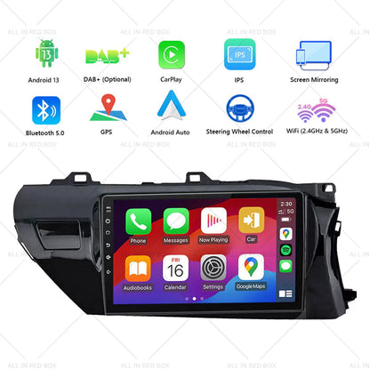 10" Head Unit for Toyota Hilux (2015-2022) - Carplay, Android Auto, Camera
