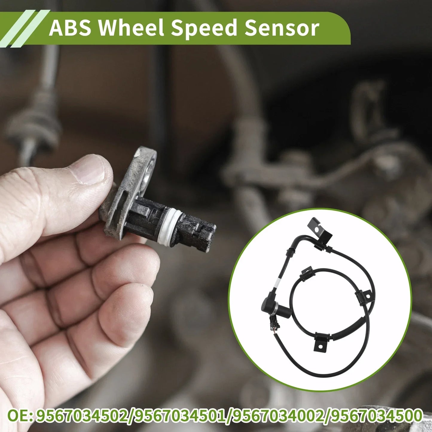 ABS Wheel Speed Sensor for Hyundai Sonata (1995-1998)