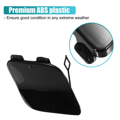 Front Bumper Tow Hook Cover for Mercedes-Benz A1178851222 Glossy Black