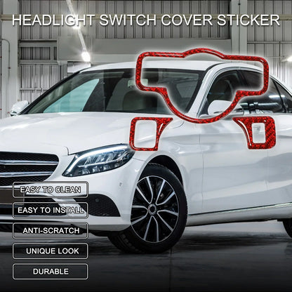 Headlight Switch Covers for Mercedes-Benz A B C E G Class CLA Type-C
