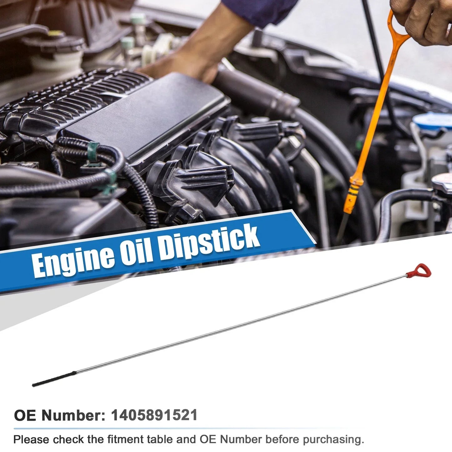 Engine Oil Dipstick for Mercedes-Benz & Dodge (1405891521)