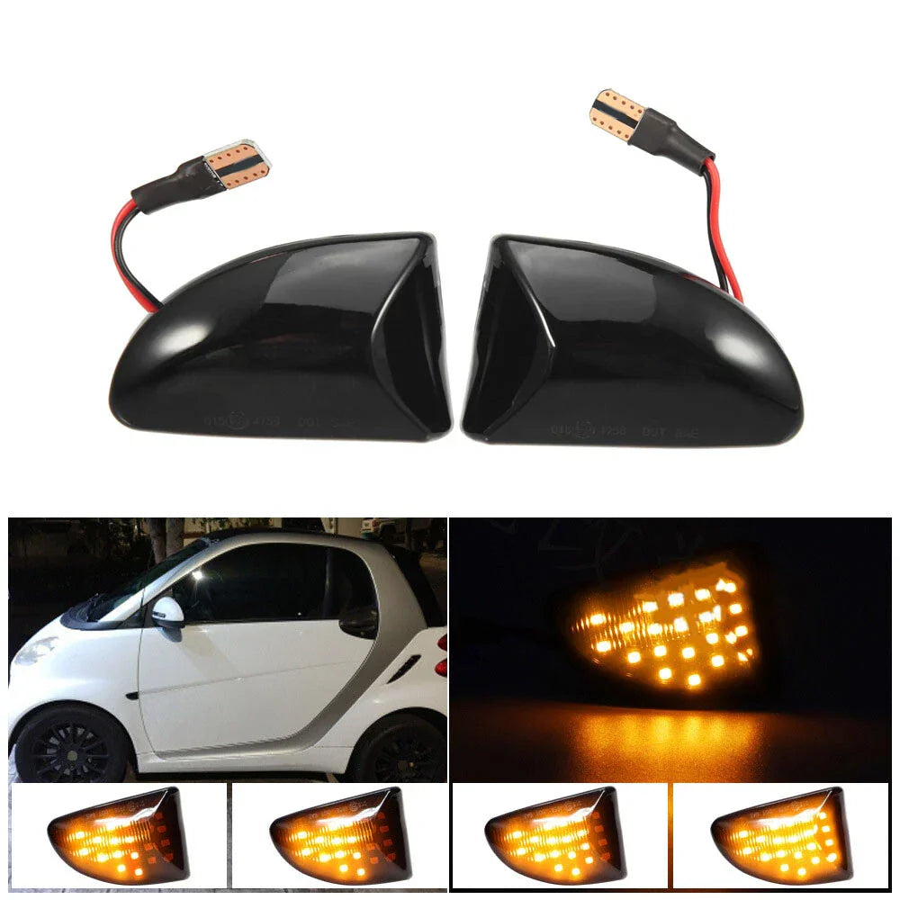 Smoke LED Side Marker Light for Smart Fortwo (2007-2014)